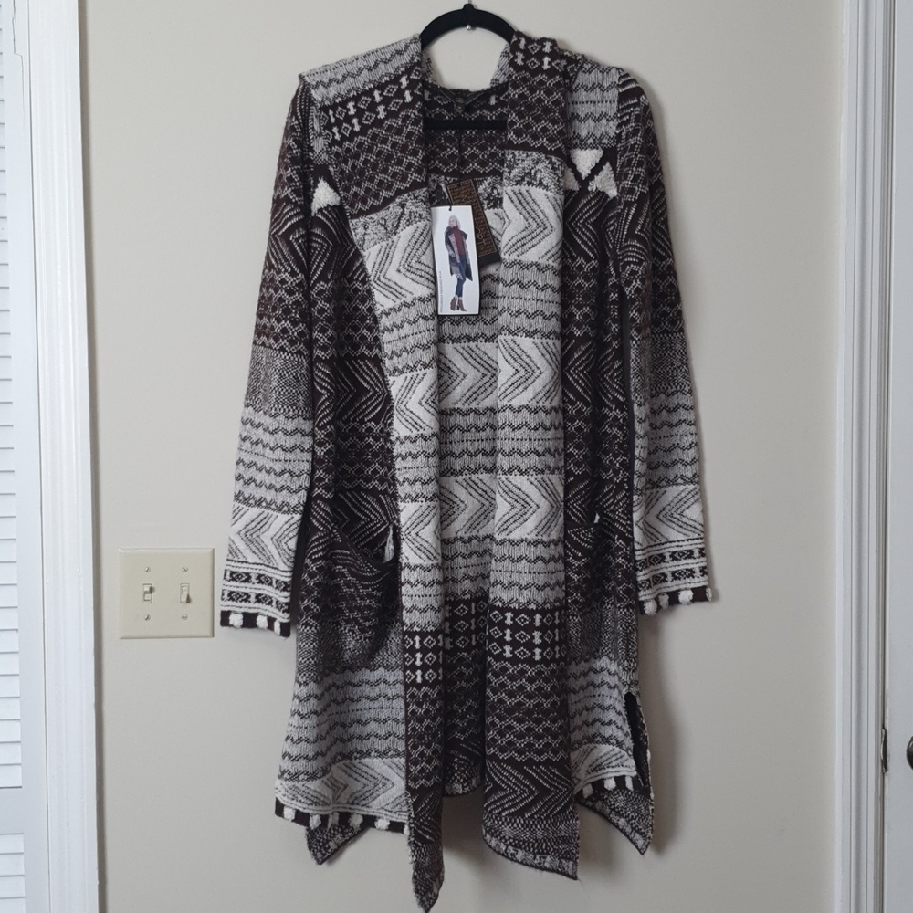 NEW Maxsport Hooded Cardigan
